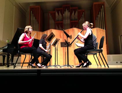 Clare Glackin at the Oregon Bach Festival 