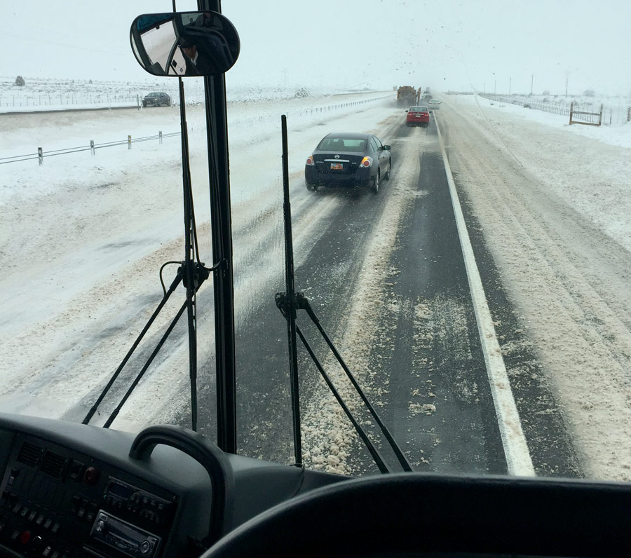 For many USC Thornton students, the trip was their very first experience seeing snow.