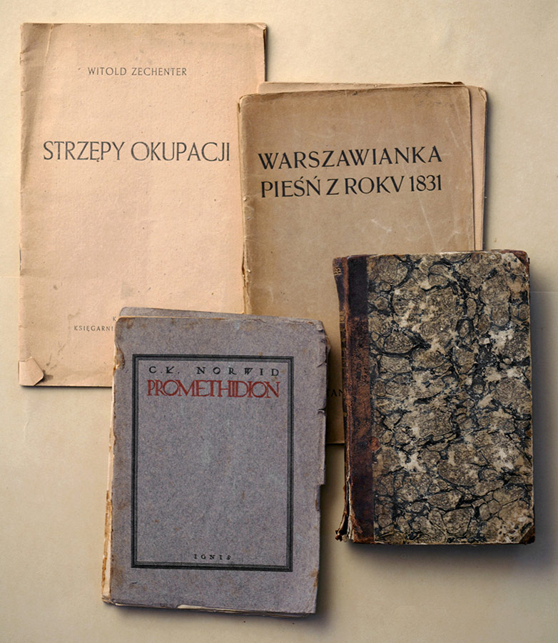 Rare Polish musical scores in the collection of the Polish Music Center.