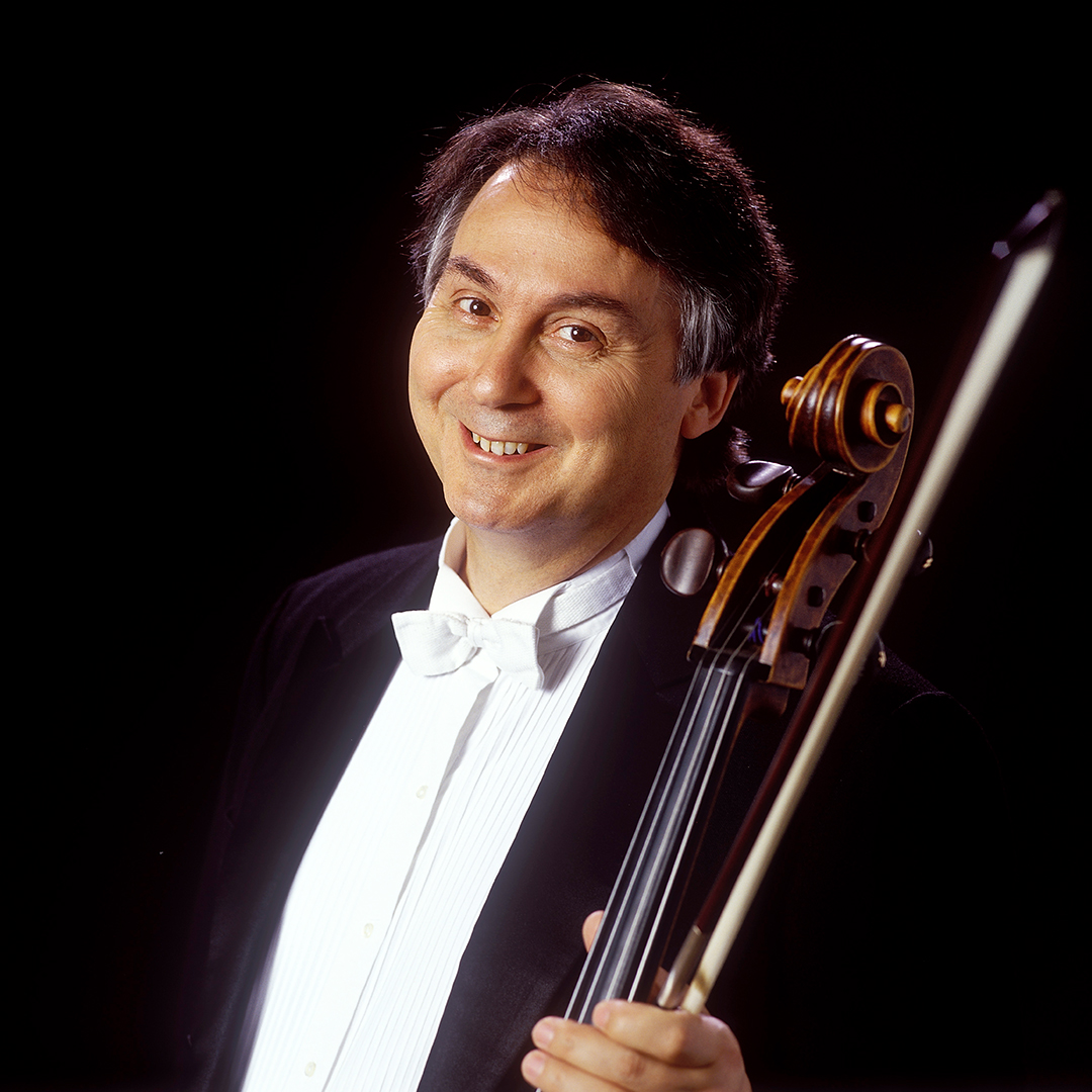 Photo of cellist Ralph Kirshbaum