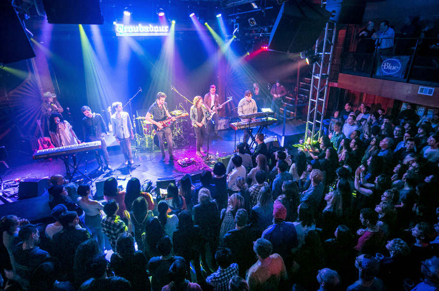 Thornton students played the same stage that has hosted Bob Dylan, Joni Mitchell, James Taylor and other legends. (USC Photo/David Sprague)