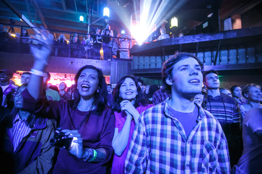 The Senior Showcase drew a full house to the famed Troubadour. (USC Photo/David Sprague)