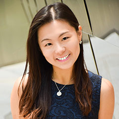 portrait of Jenny Wong smiling