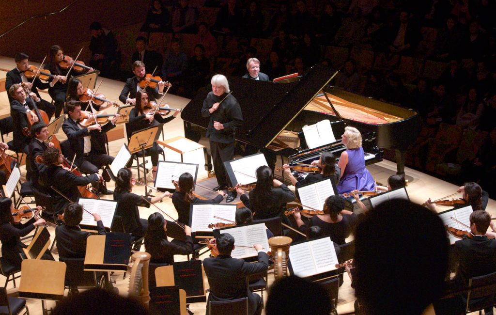 Bernadene Blaha and Kevin Fitz-Gerald perform Mozart's Concerto for Two Pianos.