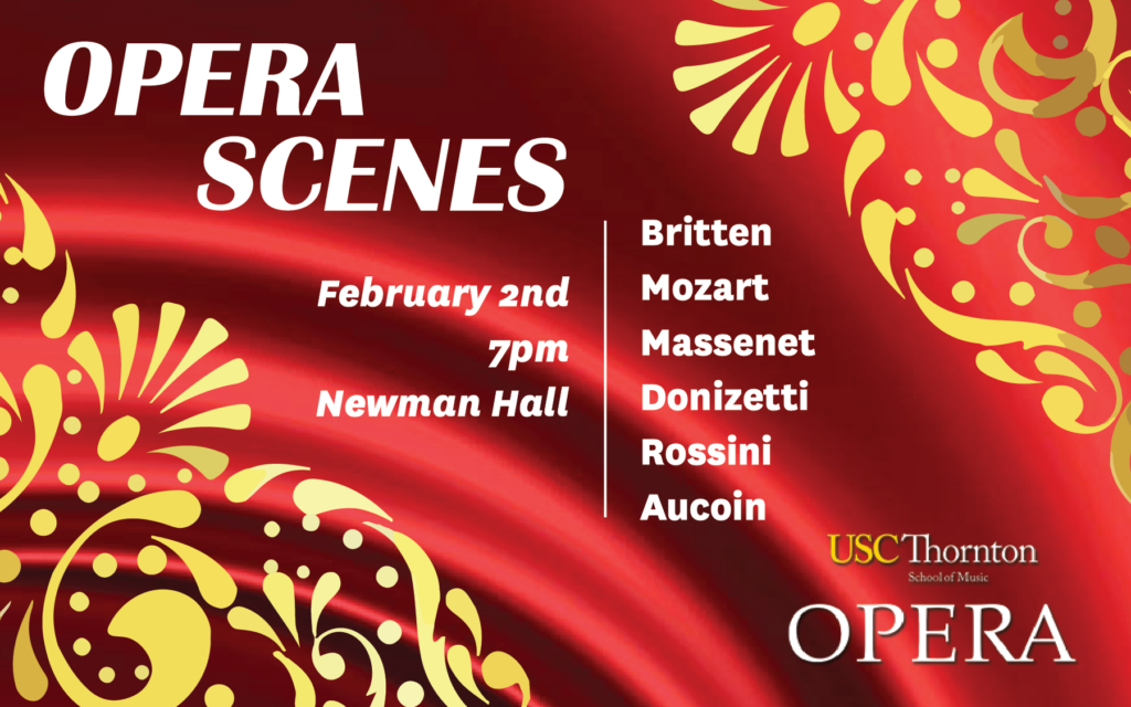 Opera Scenes 2018 - USC Thornton School of Music