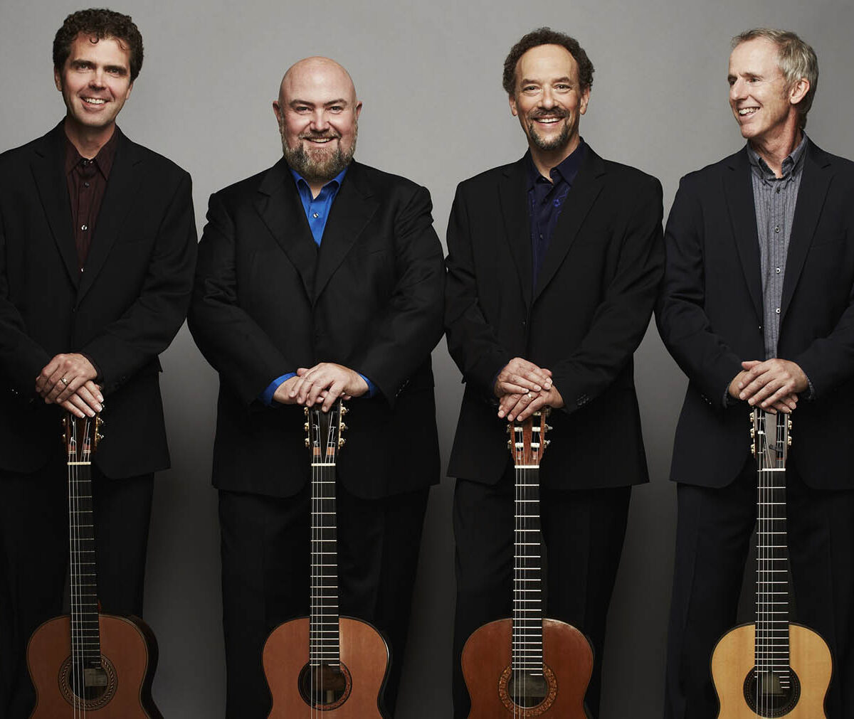 Photo of members of Los Angeles Guitar Quartet