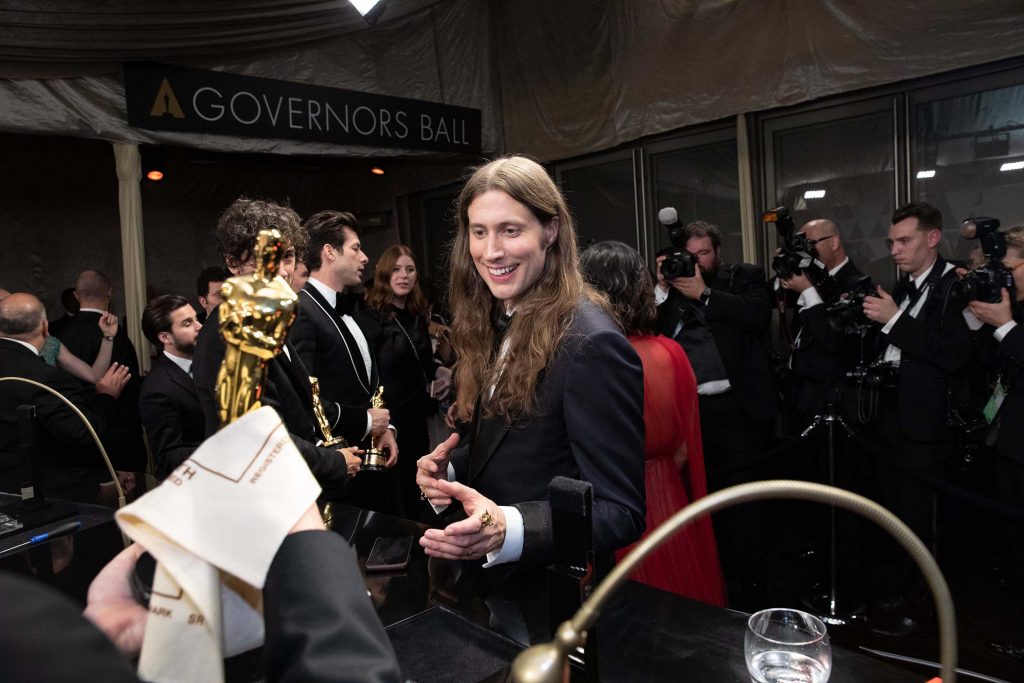 Oscar® winner Ludwig Goransson at the Governors Ball following the live ABC Telecast of The 91st Oscars® at the Dolby® Theatre in Hollywood, CA on Sunday, February 24, 2019. (Photo by Troy Harvey  / ©A.M.P.A.S.)