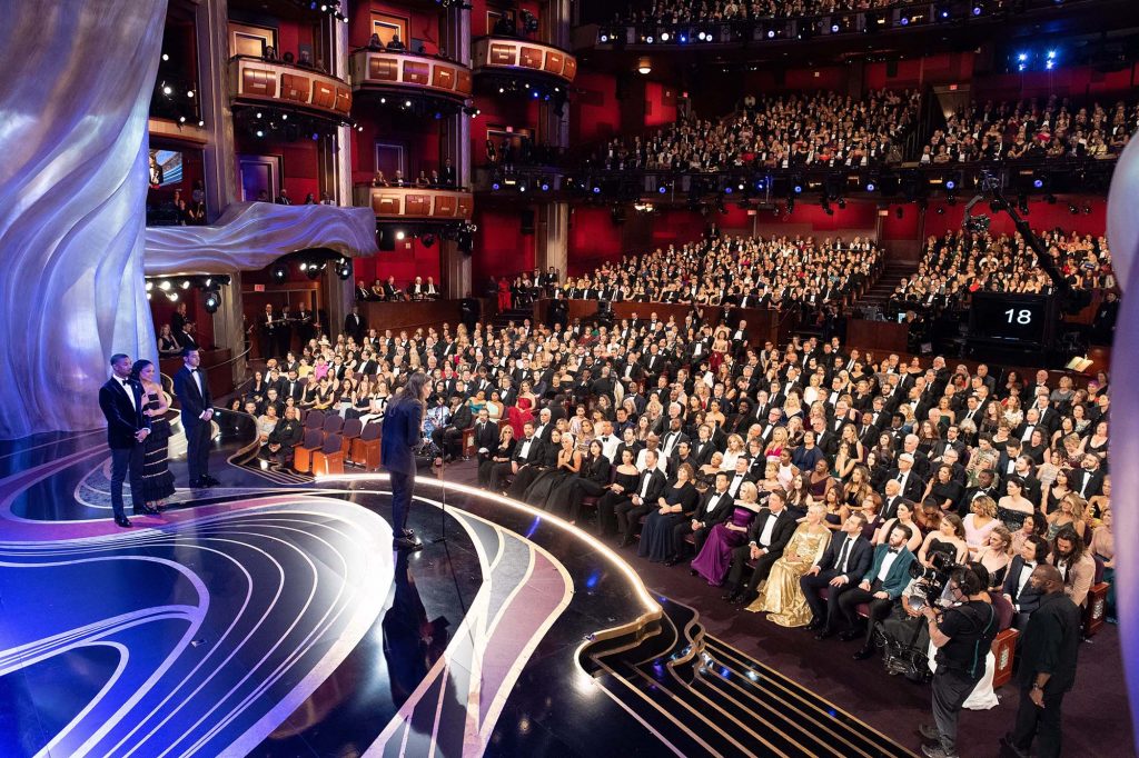 Ludwig Goransson accepts the Oscar® for achievement in music written for motion pictures (original score) during the live ABC Telecast of The 91st Oscars® at the Dolby® Theatre in Hollywood, CA on Sunday, February 24, 2019. (Photo by Todd Wawrychuk / ©A.M.P.A.S.)
