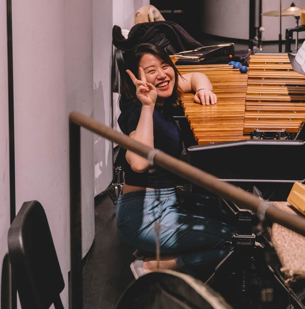 Jieun Chung at CBDNA 2019. (Photo by Chris O'Brien)