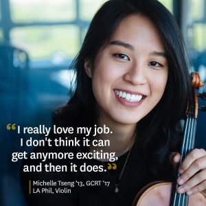 Michelle Tseng quote on her job at the LA Phil