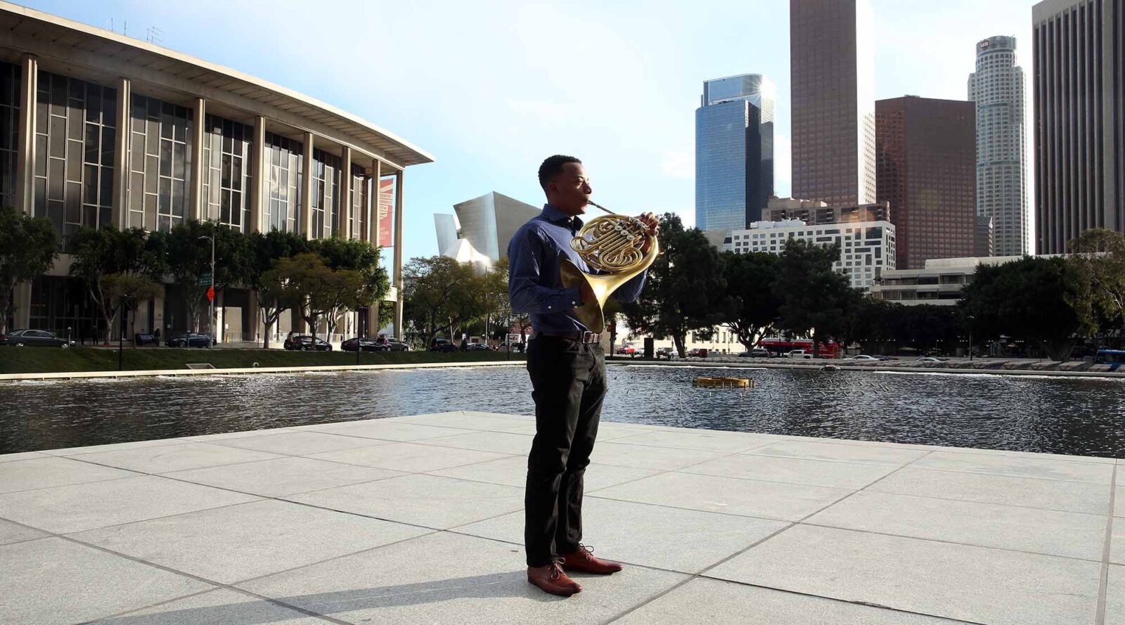 USC's Thornton School of Music students photographed in Los Angeles, CA on Feb. 27, 2018. © Vance Jacobs 2018 