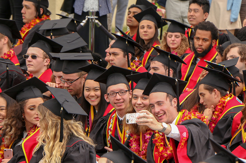 Photos from the 2019 USC Thornton Commencement Ceremony.