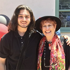 Spencer Lemann with Carol Rosenstein