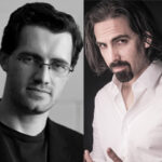 Dual image of Austin Wintory and Bear McCreary