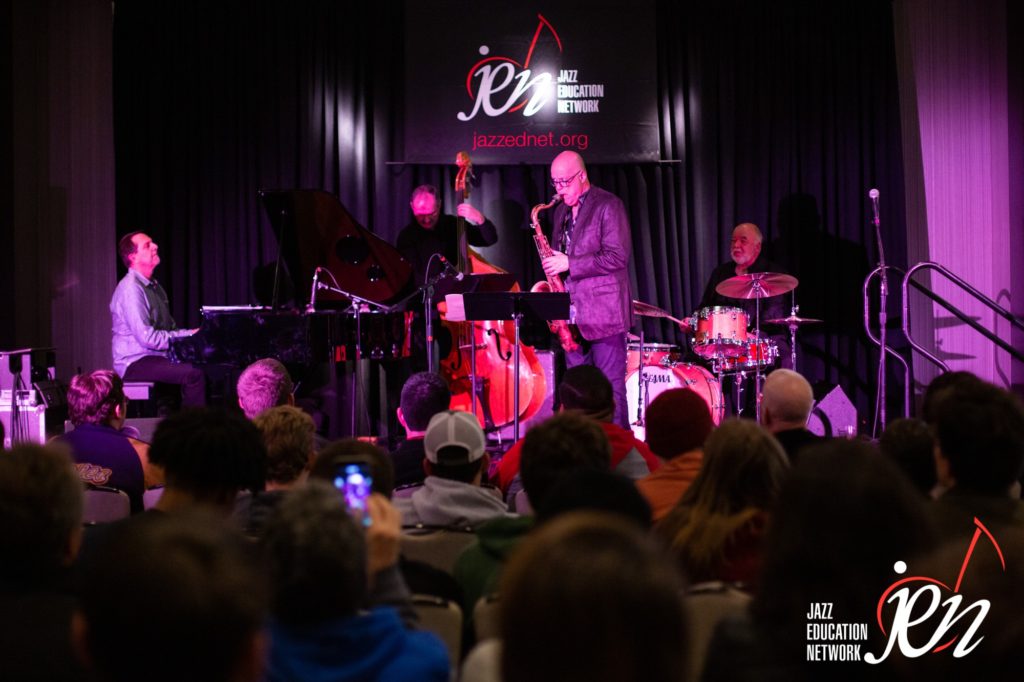 Faculty ensemble Alan Pasqua, Bob Sheppard, Darek Oles and Peter Erskine