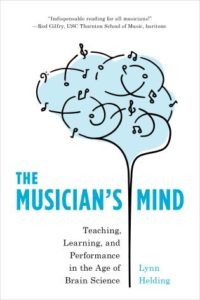 Cover of Helding's book with title "The Musician's Mind"