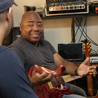 Paul Jackson Jr. in a lesson