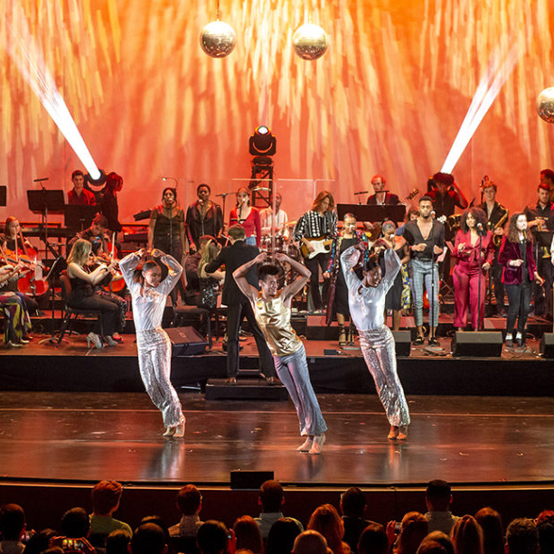 dancers on stage