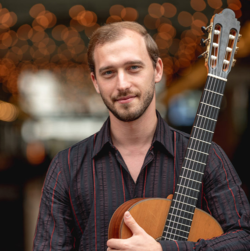 Mircea Gogoncea with classical guitar