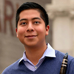 Portrait of Javier Morales-Martinez smiling