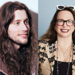 Side by side images of Ludwig Goransson and Laura Karpman