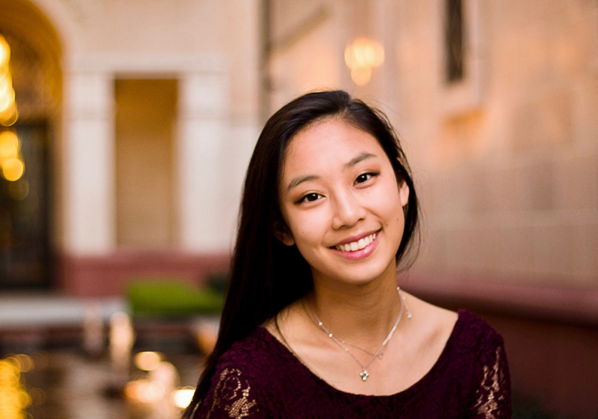 Portrait of Erica Lee smiling 