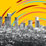 Colorful illustration of Los Angeles