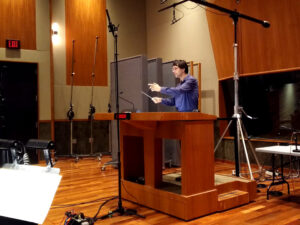 Marco Valerio Antonini conducts on the Soundstage.