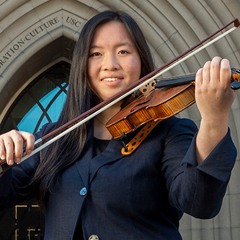 Emily Hsu featured in USC Trojan Family - USC Thornton School of Music