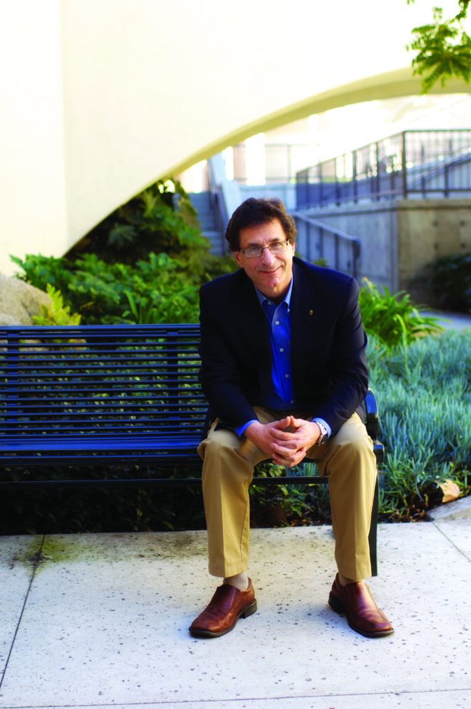 2013: Dean Cutietta in the Flora L. Thornton courtyard of The Music Complex.