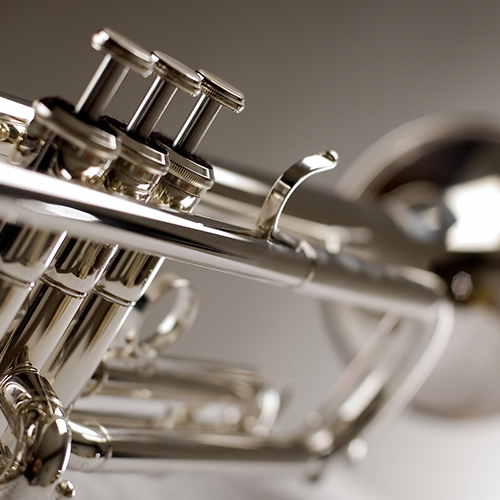 Photograph of trumpet