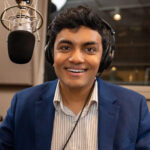 Photo of radio host and performer Suraj Partha.