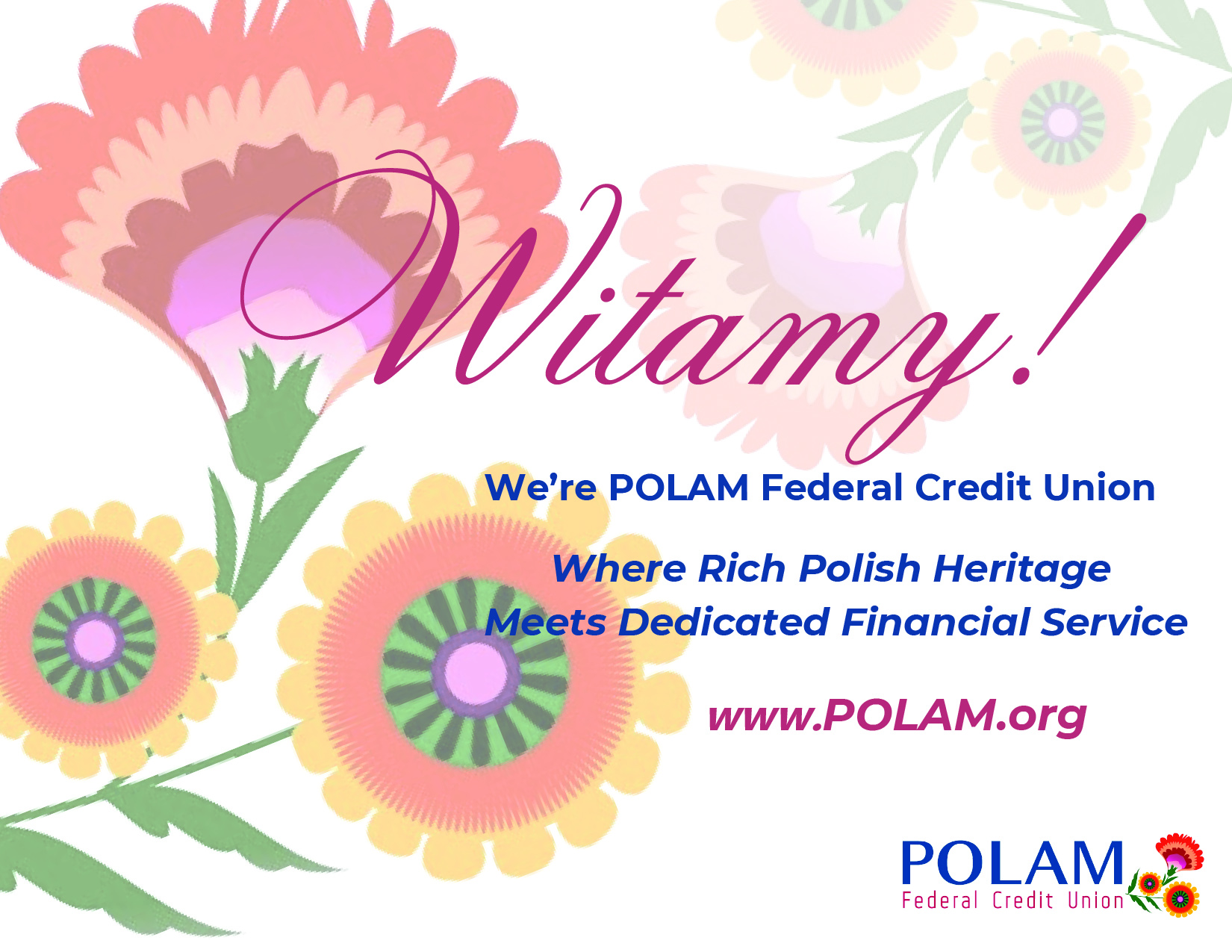 POLAM Federal Credit Union ad