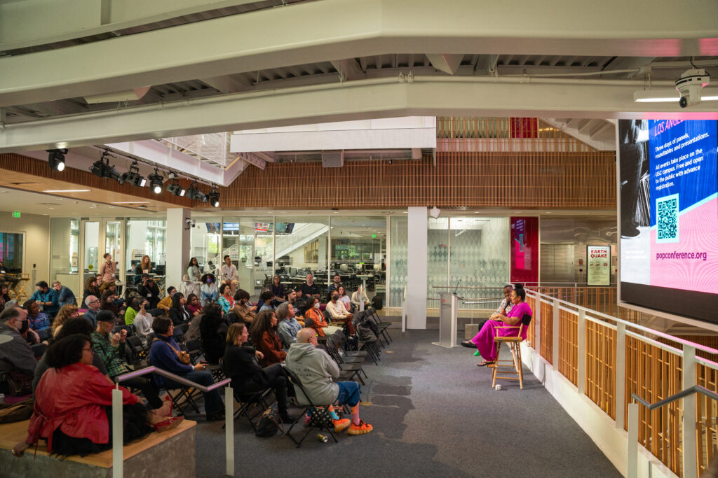 Award-winning filmmaker and author dream hampton in conversation with Dean Jason King. (Photo by Dario Griffin)