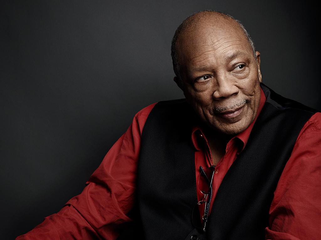 Portrait of Quincy Jones.