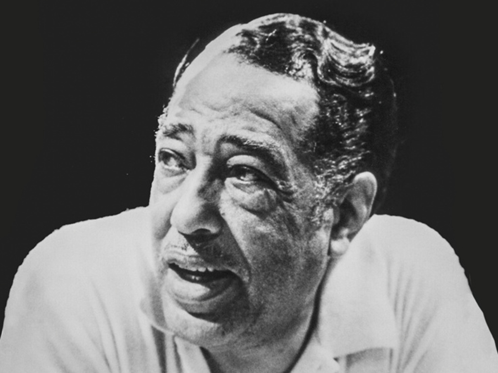 Close-up of Duke Ellington.