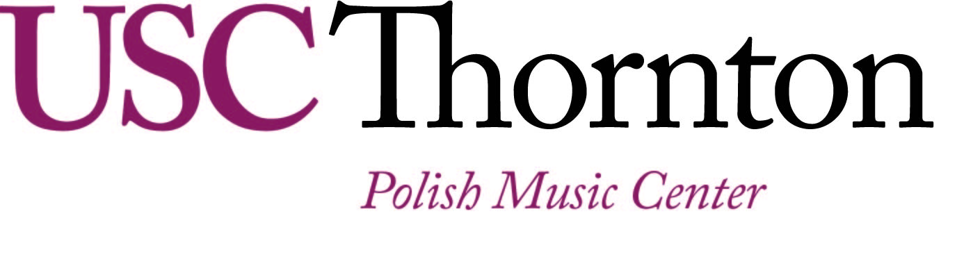 Logo for the USC Thornton Polish Music Center