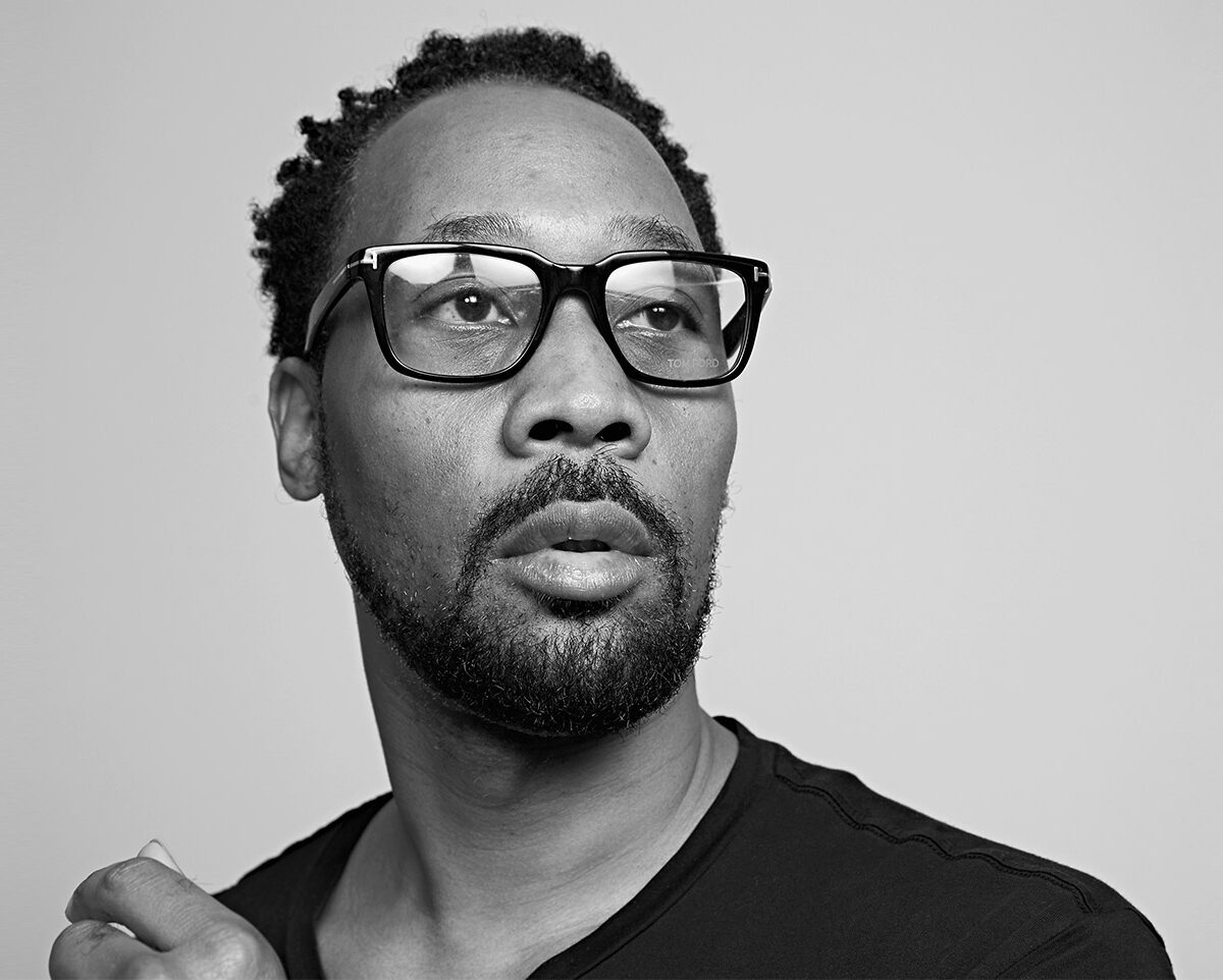 Headshot of RZA