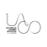 A stylized LA above a CO, below states: Los Angeles Chamber Orchestra, music director Jaime Martín