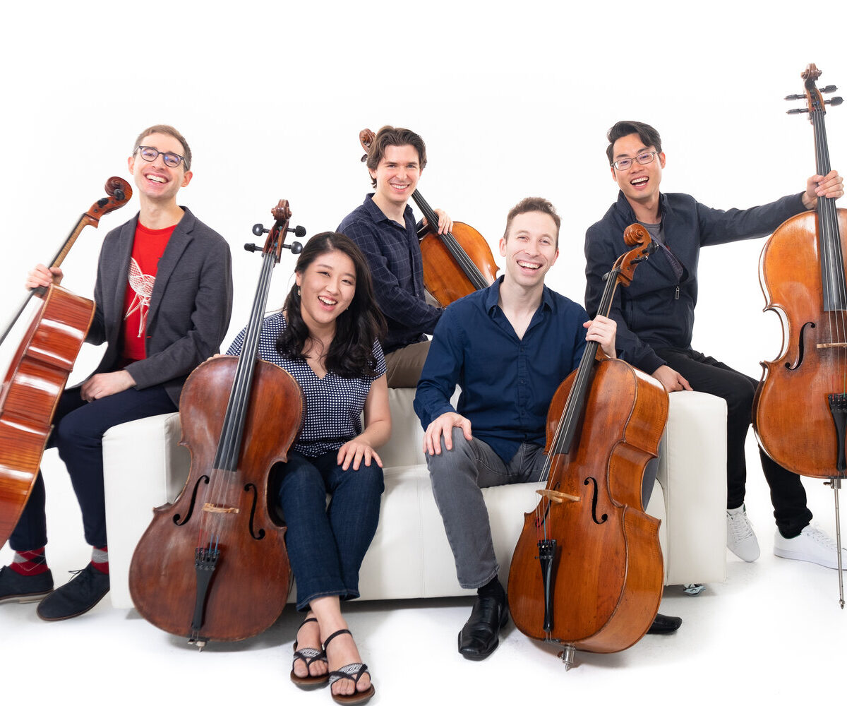 The SAKURA Cello Quintet.