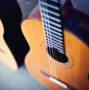 Photograph of classical guitar