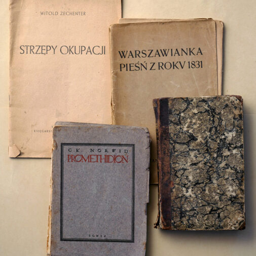 Collection of rare Polish musical scores.