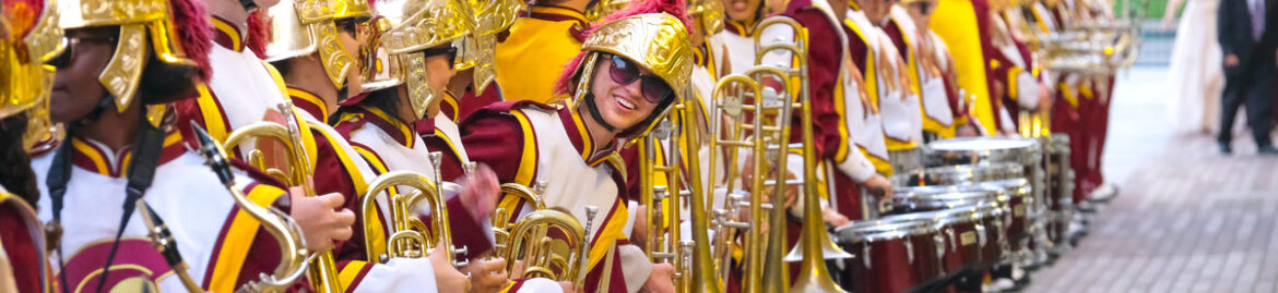 Image of marching band.